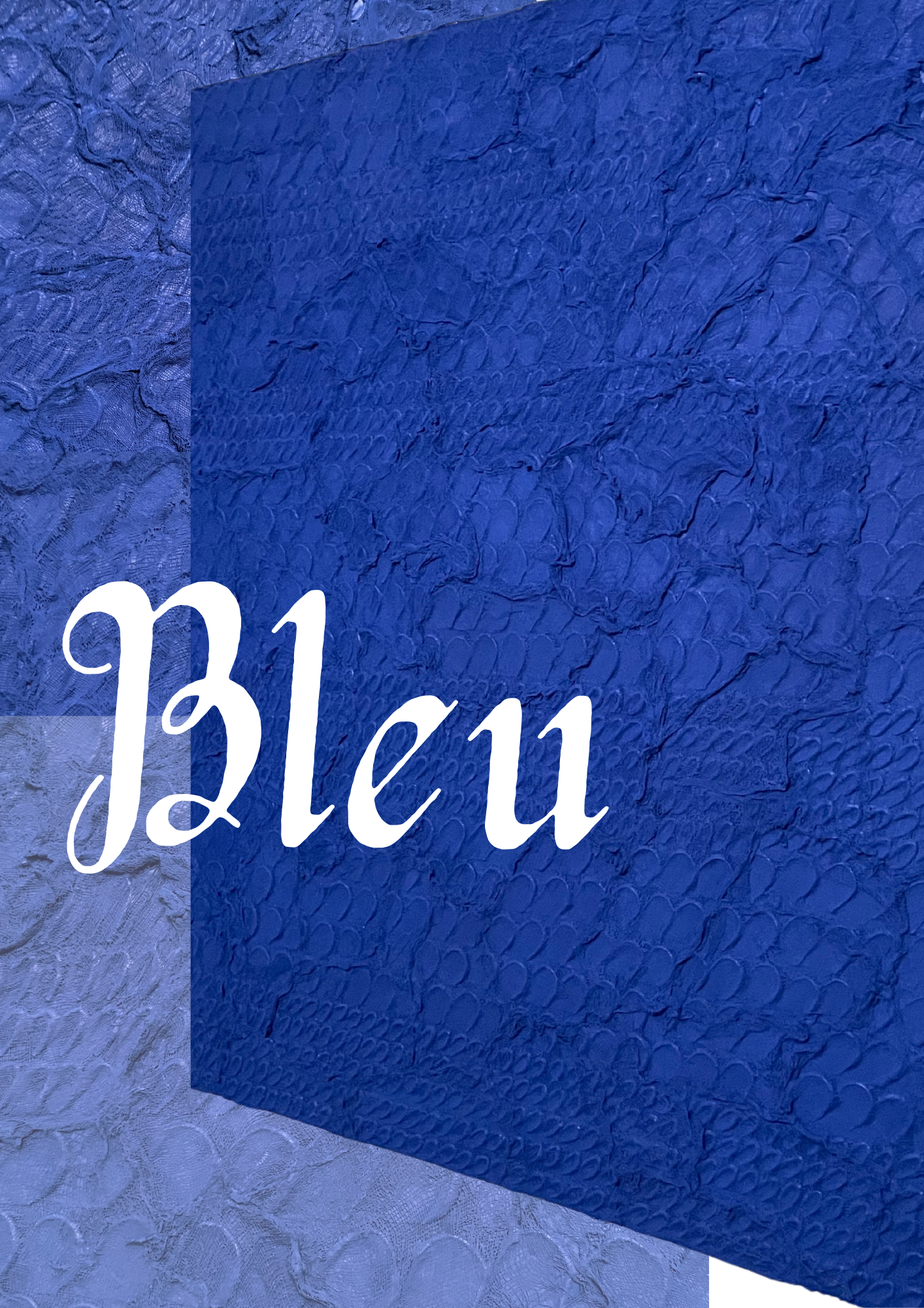 Bleu detail, 2024